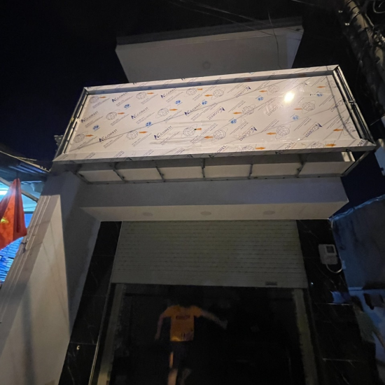 thi công bảng hiệu alu chữ nổi tại phường bình hưng hoà