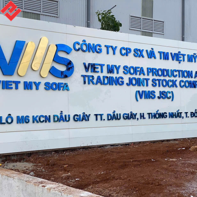 BẢNG HIỆU CHỮ INOX KHU VỰC ĐỒNG NAI 