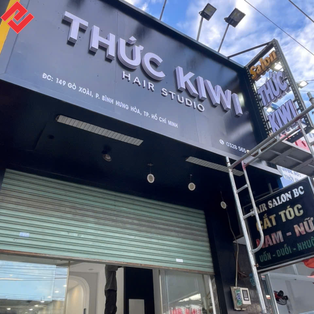 BẢNG HIỆU SALON KHU VỰC BÌNH HƯNG HÒA TP.HCM